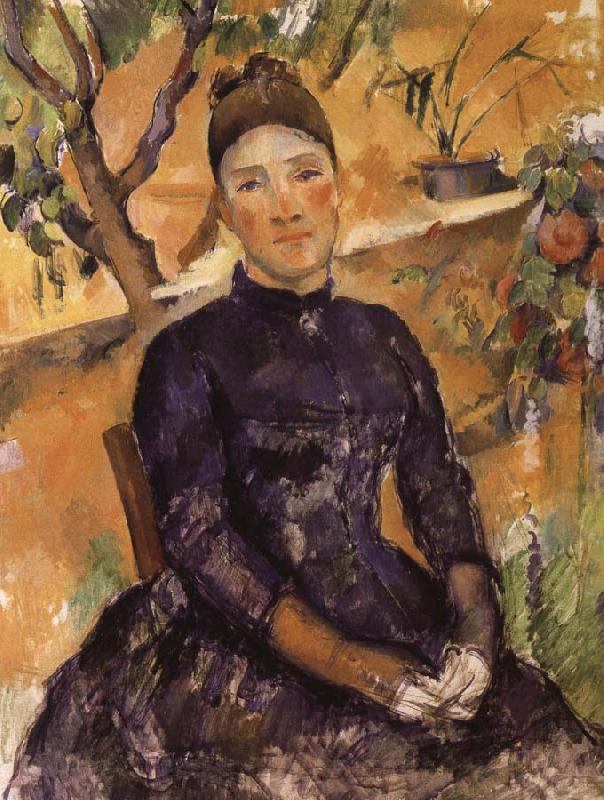 Paul Cezanne Mrs. Cezanne china oil painting image